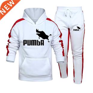 2021New Adios Men's Autumn Winter Sets Zipper Hoodie