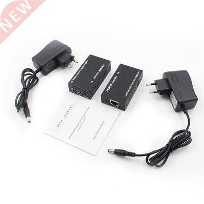 HDMI LAN Extender Repeater Over Single Cat5E/6 RJ45-EU Plug