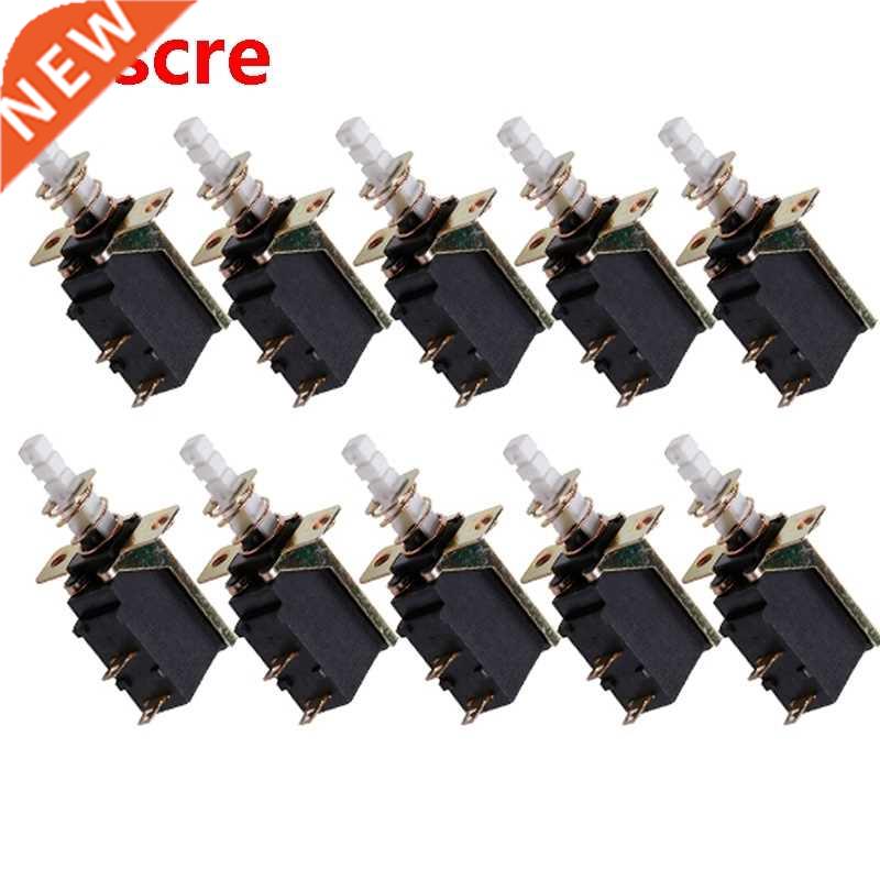 10 Pcs Latching SPST Push Button Power 2Pin Switch SW-3 Swit