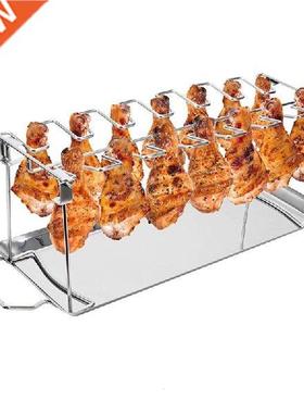 Chicken leg rack Drumstick arecue grill 14 Slots