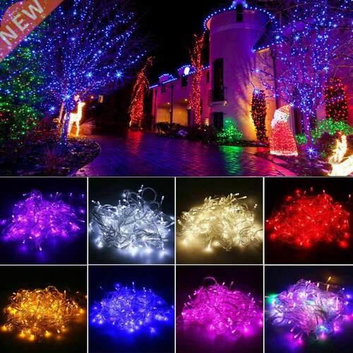 10M 100LEDs LED Fairy String Lights Multicolor Garland Beads