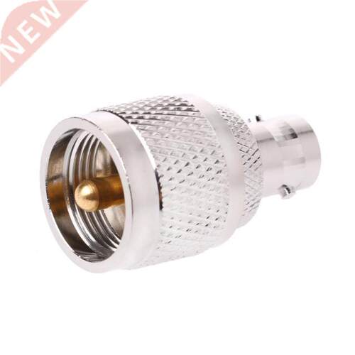 BNC-K Female Jack To UHF-J PL-259 Male Plug Straight RF Coax