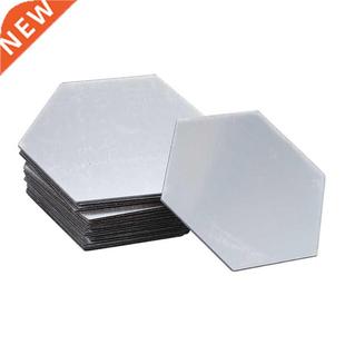 24pcs Wall Mirrors/Mirror Wall Stickers/Hexagon Mirror Decor