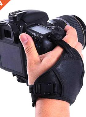 1pc Hand Grip Caera Strap PU Leather Hand Strap For Caera