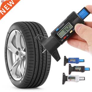 Digital Tyre Tire Tread Depth Gauge LCD Display Depth Vernie