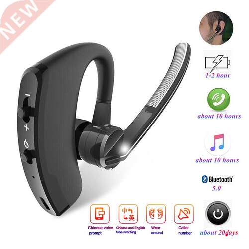 V8 rtSpo Blutooth Earphone Wireless Stereo HD Mic Headphones