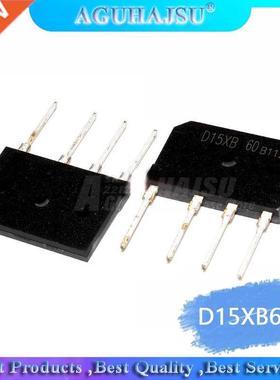 5PCS D15XB60 ZIP-4 D15XB 60 ZIP bridge rectifier and origi