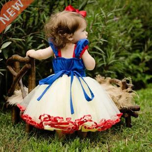 Princess Baby Costume Newborn Baby Girl First Birthday Dress