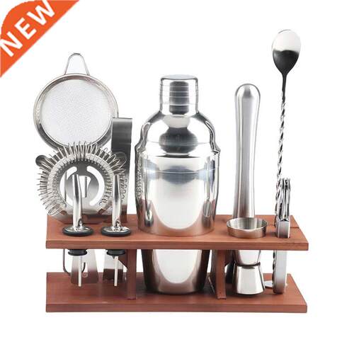 11-Piece Cocktail Shaker Bar Set Stainless Steel Bartender K