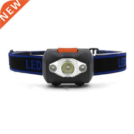 300LM 4 Modes Headlp Torch Mini LED Headlight AAA for Hous