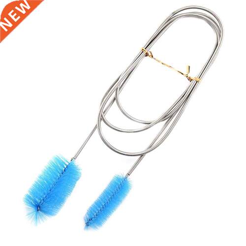 90/155/200cm Pipe Cleaning Brush Air Tube Flexible Double En