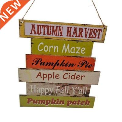 Wooden Merry Christmas Hanging Board Wooden Signboard Door H