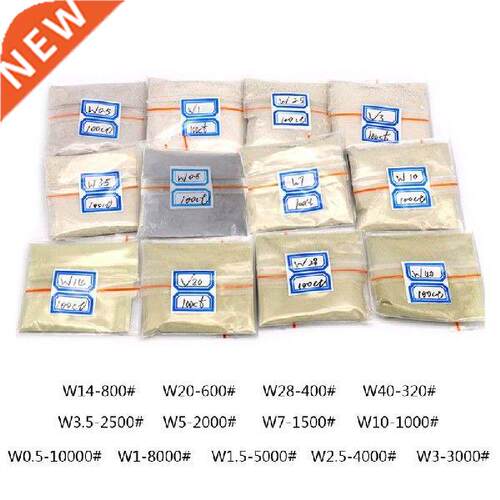 100 carats / 20g W0.5 to W40 Polishing Powder Diamond