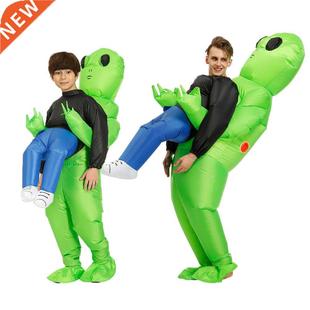 Adult Kids Alien Inflatable Costume Boys Girl Party Cosplay