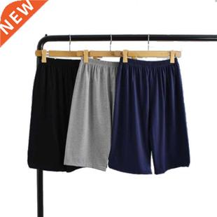 Summer Cotton Pyjamas Mens Sleepwear Casual Trousers Male Sl