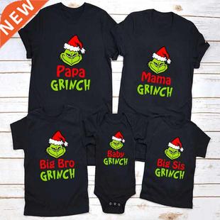 Fily Matching Christmas Outfits Grinch Funny Fily Look T