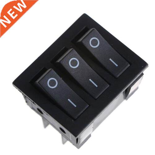 KCD3 34*40 ig Rocker Switches lack Three-Way Switch 9 Pin