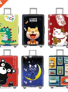 Luggage cover Elastc travel trolley sutcase protectve Ba