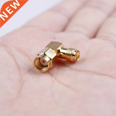 90 Degrees RP SMA Brass Adapter RP.SMA Male Jack To RP SMA F