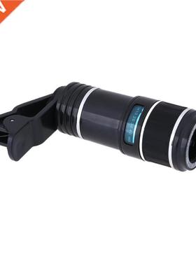 12X Zoom Phone Monocular Telephoto Telescope Lens Clip Smart