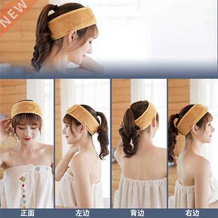 Adjustable Wide Hairband Yoga Spa Bath Shower Makeup Wash Fa