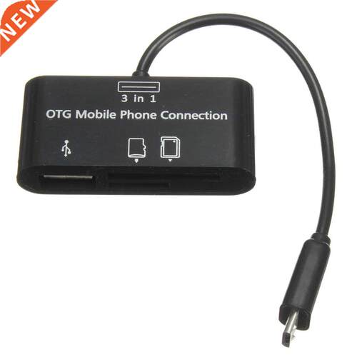 3in1 Micro USB Adapter SD Card Reader card reader for OTG Mo