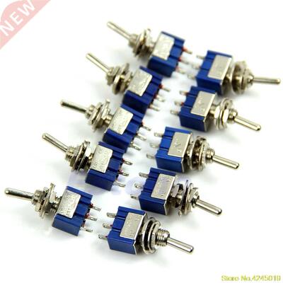 5pcs 3-Pin SPDT ON-ON Mini Toggle Switch 6A 125VAC Mini Swit