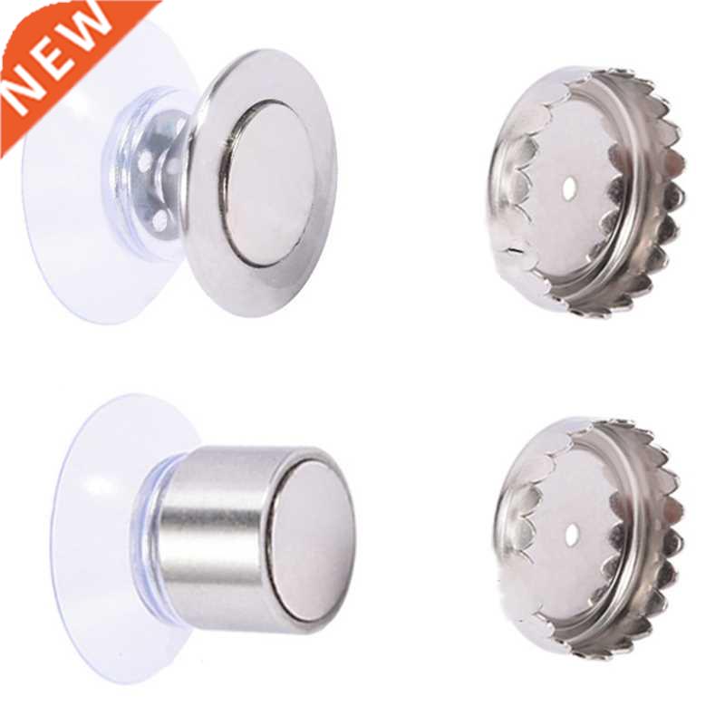 Wall-mounted Magnetic Soap Holders Stainless Steel Suction C