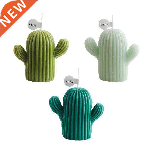 cute cactus candle soy wax small fragrance candles relaxing