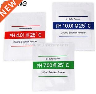 3 Bags H Buffer Solution Powder for PH Test Meter Measure