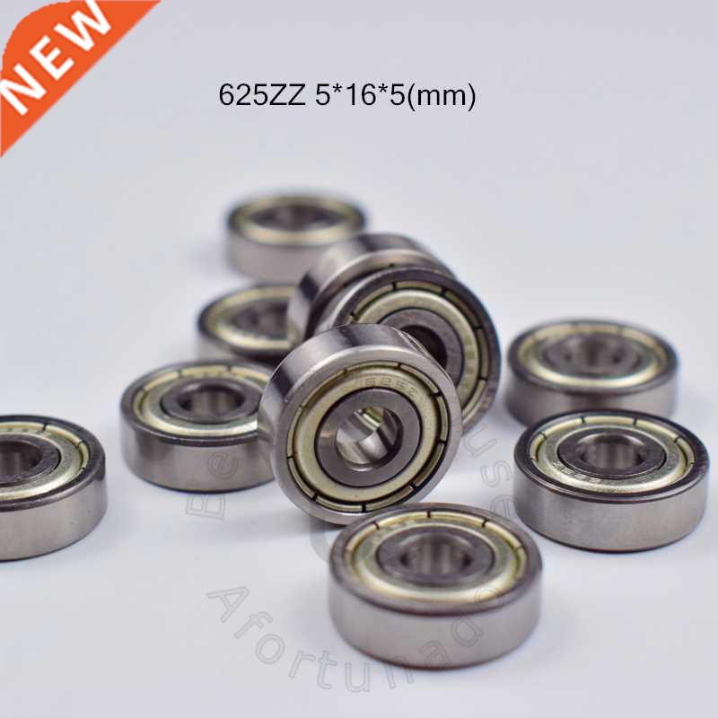 10pcs 625ZZ 5*16*5(mm) free shipping chrome steel Metal Sea
