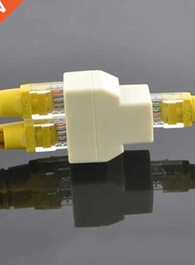 RJ45 CAT5 CAT5E Network Ethernet 1to2 Connector Adapter l29k