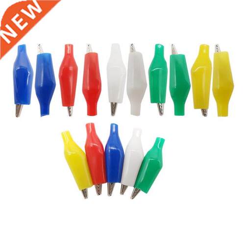 10Pcs 28mm 35mm 45mm Insulation Metal Alligator Clips Electr