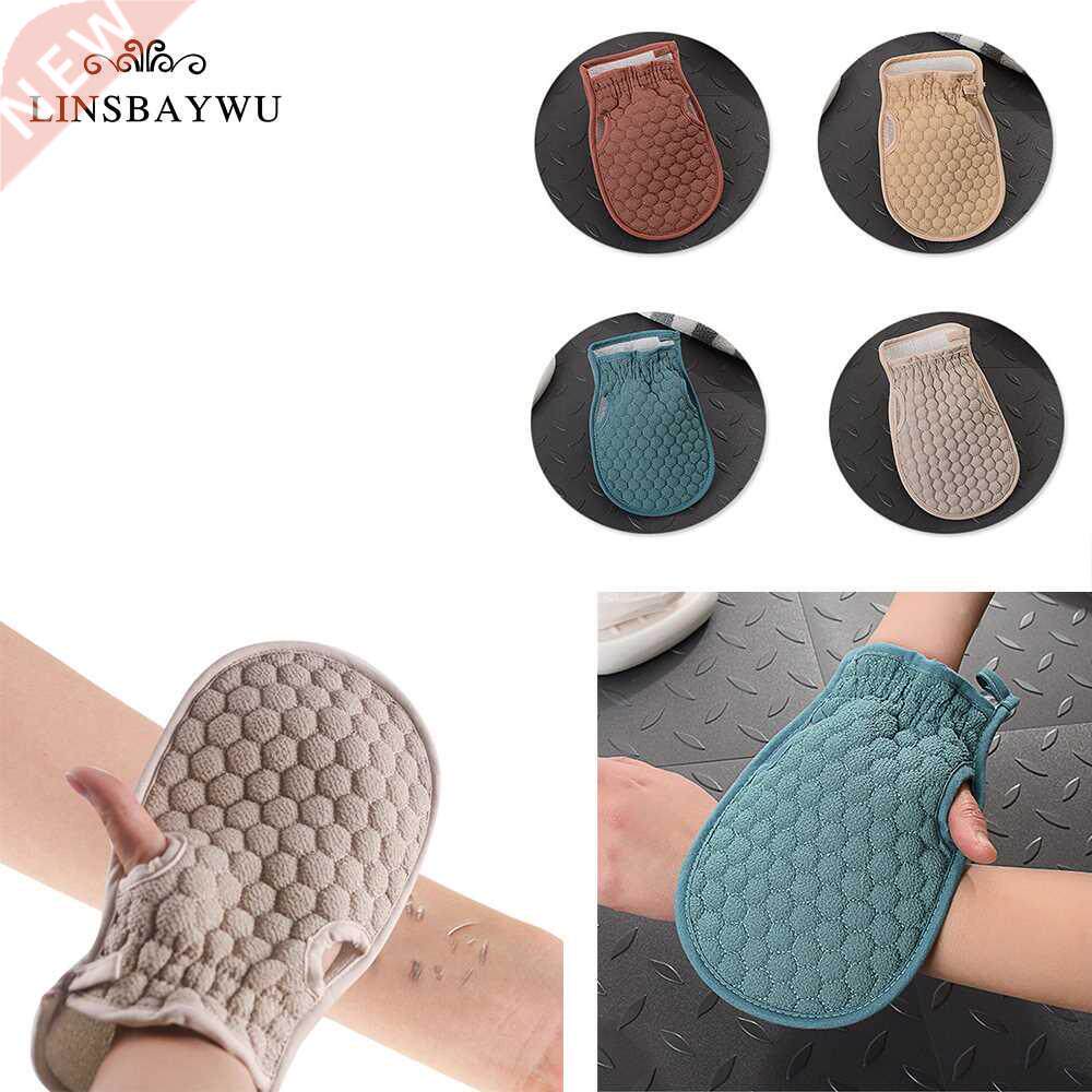 1PC Magic 2 in 1 Soft Bath Hair Removal Gloves Exfoliating