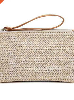 Women Straw Bag New Fashon Boheman Clutch Bags lady Handba