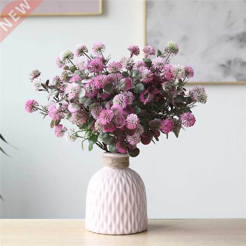 1 Bunch Of Artificial Dandelion Hydrangea Bouquet Wedding Br