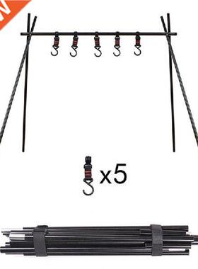 T4MF Picnic Barbecue Tool Hook Campsite Storage Rack Hook