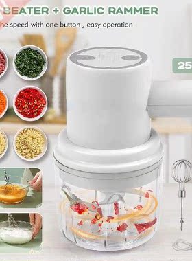 Egg Beater Wireless Electric Food Mixer  Speed Food