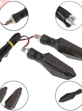 1Pair LED Turn Signal Lamp Motorcycle Flasher 15 Led Motorbi