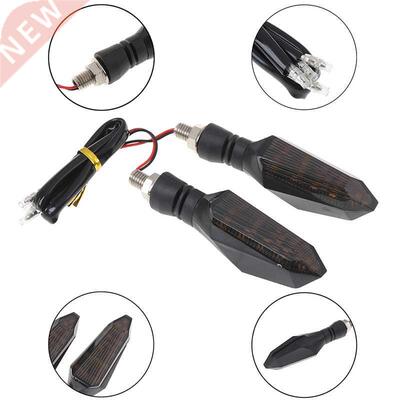 1Pair LED Turn Signal Lamp Motorcycle Flasher 15 Led Motorbi