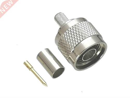 10Pcs Connector N Male Plug Crimp RG8X RG-8X LMR240 Cable RF
