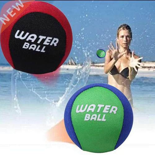 1pc 5.5cm TPR Water Bouncing Ball Surf Skimming Jumper Pool