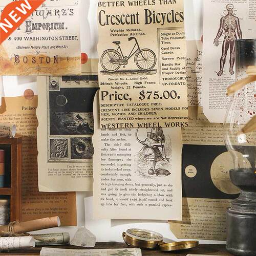 Journal Decorative Stickers 25 Sheets Book Scrapbooking Stic