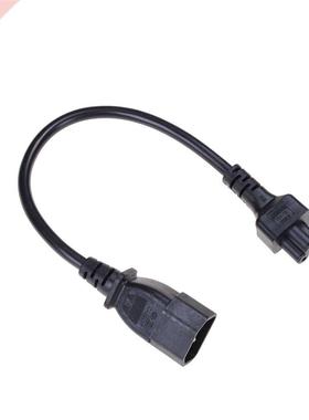 20cm IEC 20 C14 Male Plug to C5 Female Adapter Cable IEC