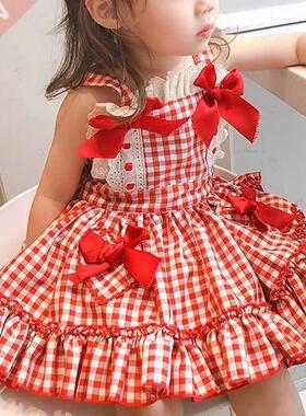 Baby Girl Sweet Dress For Children Casual Dresses Summer 202