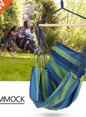 Leisure Camping Stripe Hammock Portable Chair Swing Hanging
