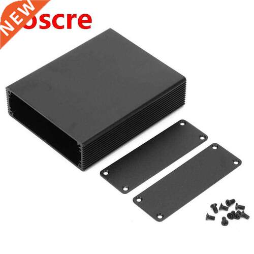 Black Electronic Junction Box Aluminum Waterproof PCB Instru