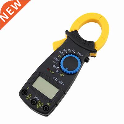 LCD Digital Clamp Multimeter AC DC Volt Voltage Amp Ohm Elec
