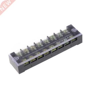 Dual Rows 8 Positions Screw Terminal Block Strip 600V 25A w