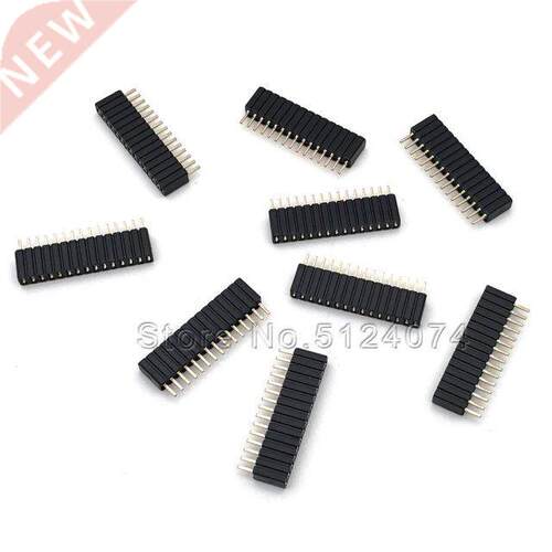 20pcs/lot Single row 15pin female pin spacing 1.27mm row pin